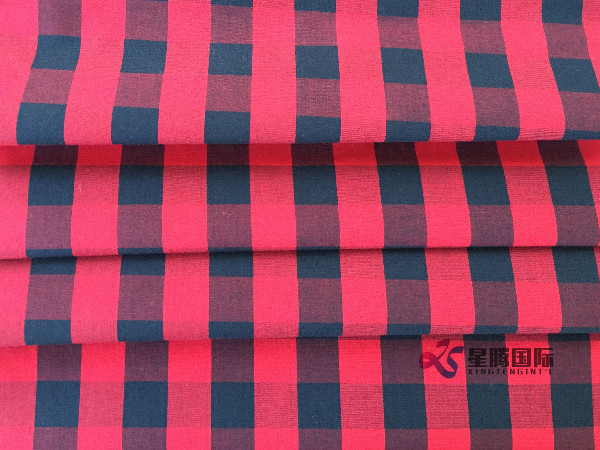 Yarn Dyed Check Shirt Fabric