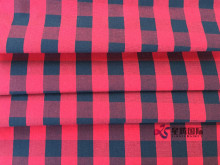 Yarn Dyed Cotton Double Face Check Shirt Fabrics