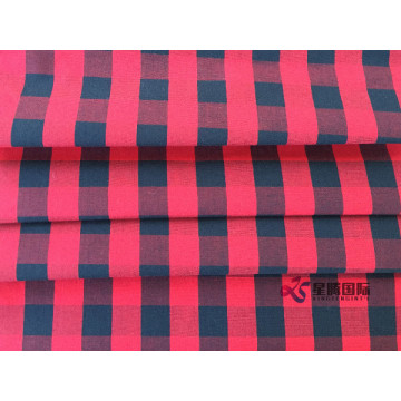 Yarn Dyed Cotton Double Face Check Shirt Fabrics