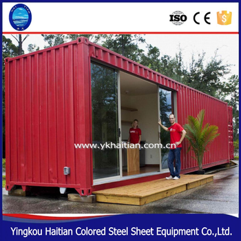 Prefabricated containers House small backyard cottage