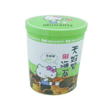 shenzhen oval cookie tin container for kids