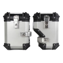 38L Universal Motorcycle Side Box Panniers for Luggage Storage