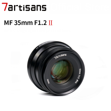 7 Artisans 35mm F1.2 II Prime APS-C Large Aperture Lens for Multiple Mounts