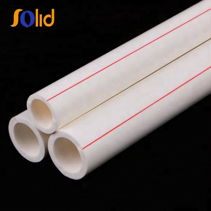 Standard Size White Color Pn20 PPR Pipe for Hot Water Supply