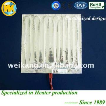Refrigerator defrost heater aluminum foil heater