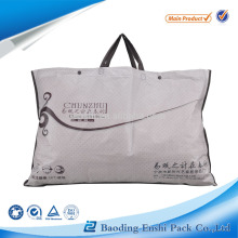 clear pvc blanket packaging zipper bag/pillow packaging bag