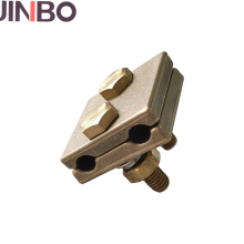 Brass Earthing Connectors with PG Parallel Groove: Copper Alloy Earth Wire Clamps