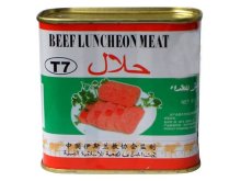 Beef luncheon meat