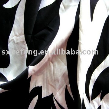 printed item 100%viscose fabric with twilled 100% printed viscose fabric