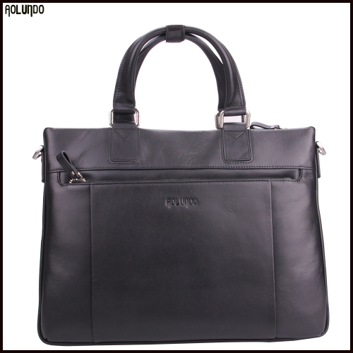 Latest design men custom fashion leather men handbags