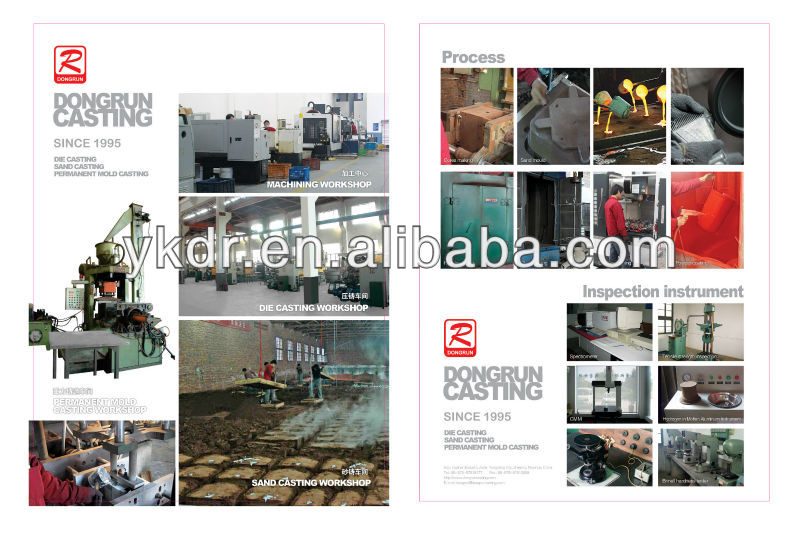 China aluminum sand casting supply cast aluminum manhole cover foundry permanent mold aluminum cast