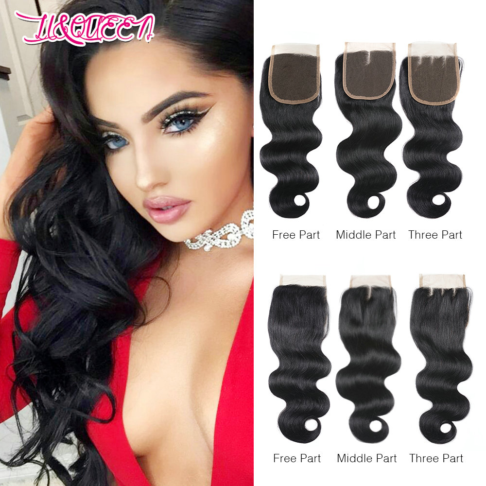 Wholesale 8 10 12 14 16 18 20 22 Inch Virgin Human Hair 4x4 5x5 6x6 7x7 Natural Color 1B