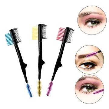 FEIYAN Double Sided Mini Eyebrow Brush & Mascara Separator