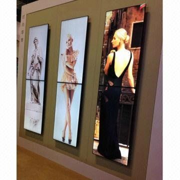 46" Lcd Video Wall Display Advertising , Lcd Panel Screens For Supermarket