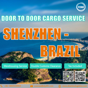 Tür -zu -Tür -Freight -Service -Rate von Shenzhen nach Brasilien