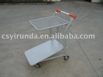 warehouse trolley grocery cart