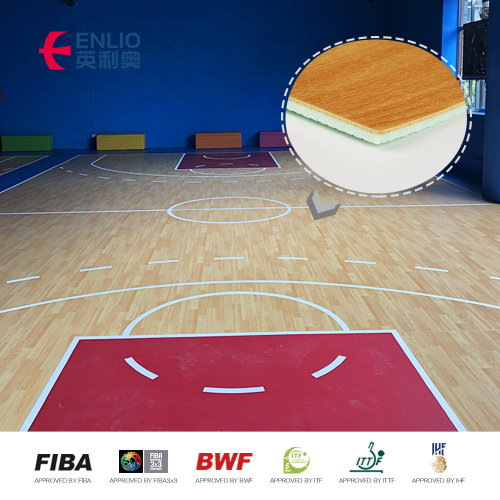 FIBA Disetujui Lantai Olahraga Basket PVC Indoor