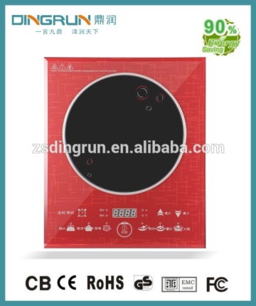 toughened glass touch control induction stove 2200W CE CB (DR220-21-1)