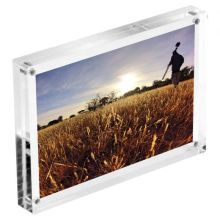 Customizable Acrylic Plexiglass Magnetic Clear Photo Frame