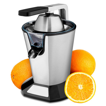 300 W de aço inoxidável elétrico para espremedor de frutas cítrico profissional CA tampa de pó de aço inoxidável bico de filtro espremedor de laranja e limão