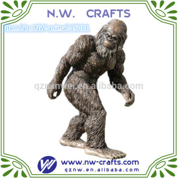 Bigfoot resin statues the garden yeti statue