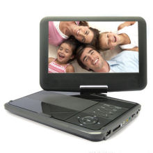 9-inch Portable DVD Player with USB and Card Reader, TV Tuner, Game Function