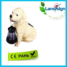 Garden solar lights dog Landsign item number XLTD-510 yellow color