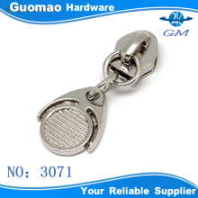 Fashion nickel color clothing zipper puller for clothing