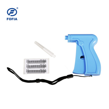 Animal microchip needle for animal identification