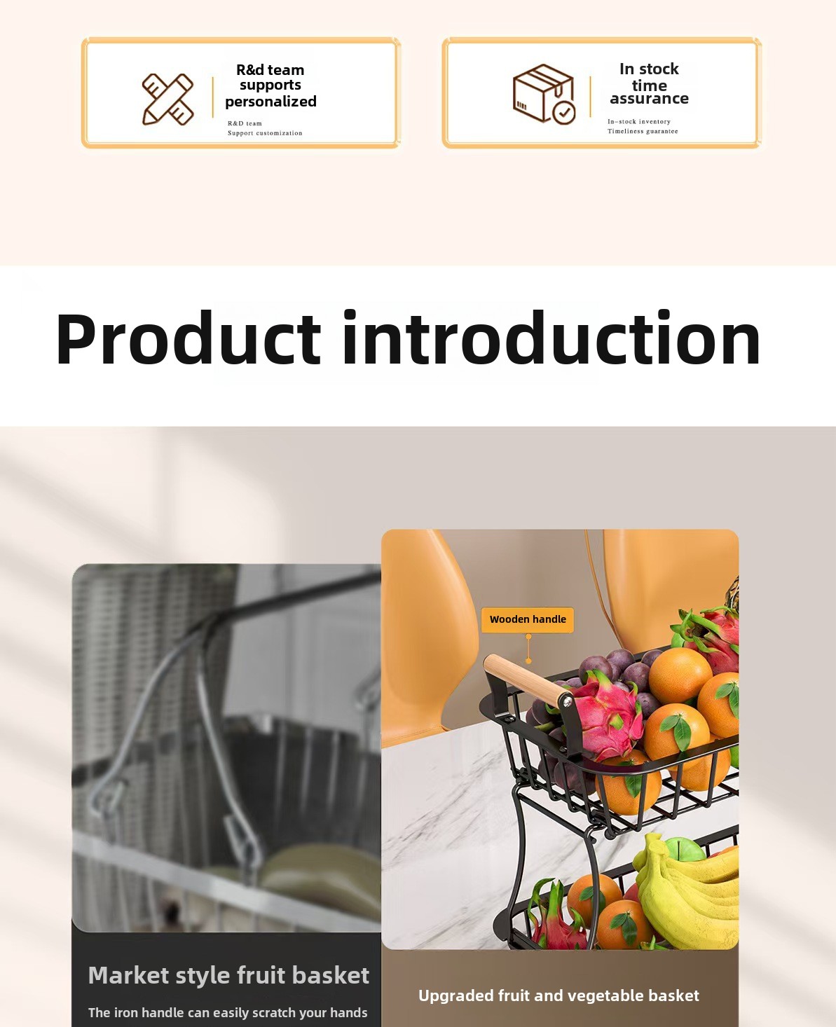 سازماندهی ذخیره سازی آشپزخانه فلزی دو طبقه Dual-Tier Metal Kitchen Storage Organizer