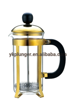 Gold French Express Coffee Maker