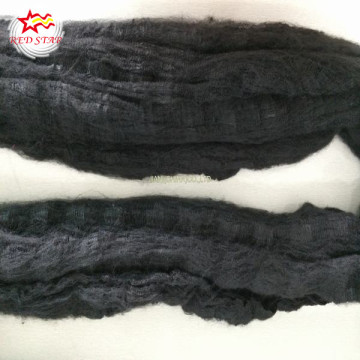 100% recycled dyed dope polyester tow waste