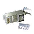 Mini-plug Cat6 cat7 rg45 métal 8 broches