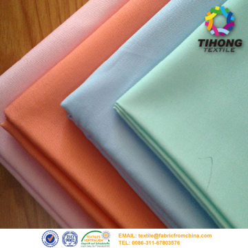 Soft cotton polyester garment fabric