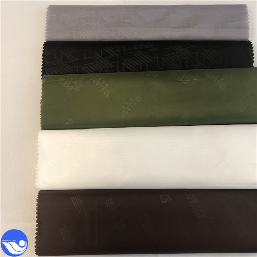 Taffeta emboss สำหรับผ้าซับในผ้าโพลีเอสเตอร์