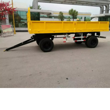 agriculture two wheel Compact tractor tipper trailer