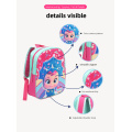 Children's 3D school bag cartoon design lightweight school bag