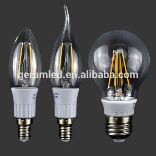 360 degree ra80 ce rosh ac220v ac240v dimmable led filament candle