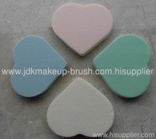 Heart Shape Natural Facial Cosmetic Sponge?