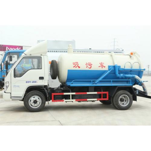 New Cheap FOTON 4000litres toilet vacuum truck