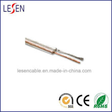 Tinned Copper Speaker Cable with Transparent PVC