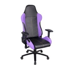 Custom Purple Adjustable Reclining Razer Ergonomic Gaming Chair with Armrests