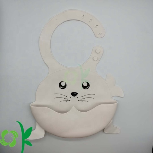 Waterproof Silicone Baby Bib For Girls and Boys