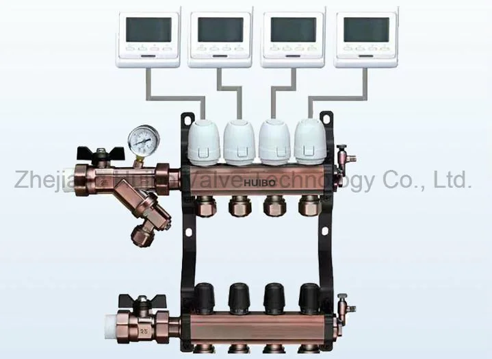 Brass Manifold for Automatic Control System