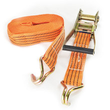 Custom Logo 50mm Heavy Duty Ratchet Tie Down Cargo Lashing Belts