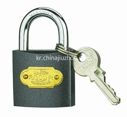 COLOUR IRON PADLOCK-BLACK-400 COLOUR IRON PADLOCK-BLACK-400