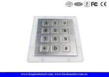 Rugged Metal Numeric Keypad With 12 Short-Travel Keys Panel