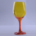 Ombre Colored Glass Goblet For Sale