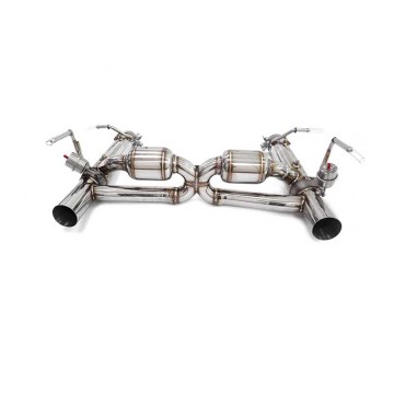 ING Stainless Steel Exhaust Catback for Ferrari F8 Spider 2019+