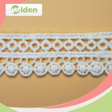 Exquisite pearl cotton embroidery lace trim